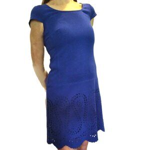 Violet Dress with Beautiful Design - Ann Taylor